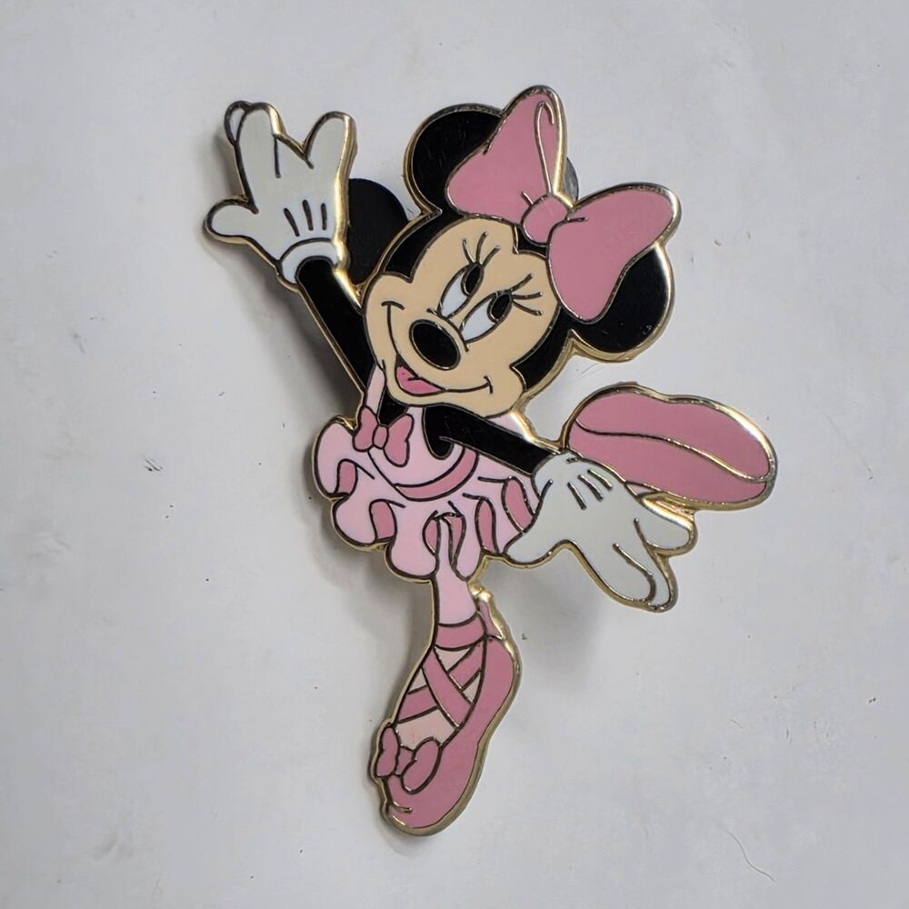 Ballerina Minnie Mouse In Pink Outfit Countdown to MGM's Pin Celebration 5098